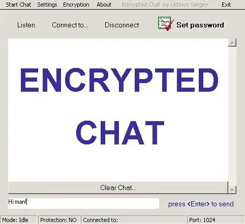 Download web tool or web app Encrypted Chat