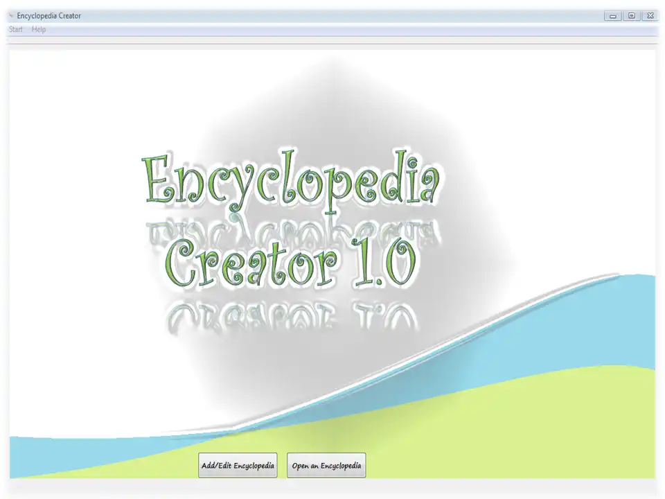Download web tool or web app Encyclopedia Creator