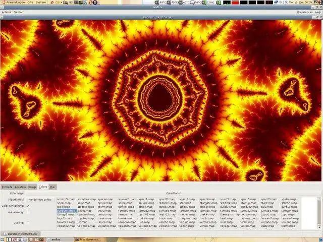 Download web tool or web app Endlos - Multithreaded Fractals to run in Windows online over Linux online