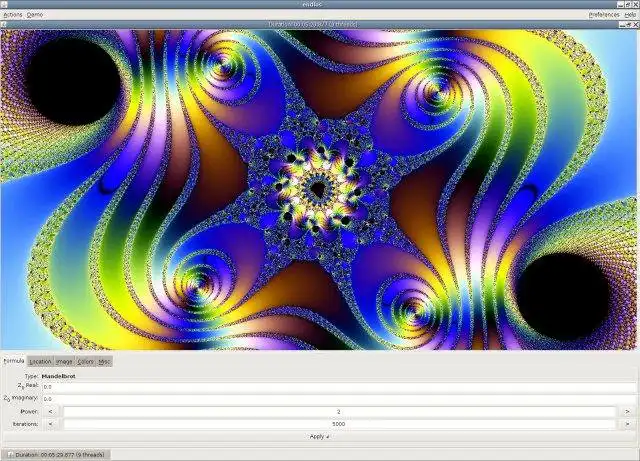 Laden Sie das Web-Tool oder die Web-App Endlos – Multithreaded Fractals herunter, um es unter Windows online über Linux online auszuführen