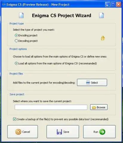 Download web tool or web app Enigma CS (Coding Software)