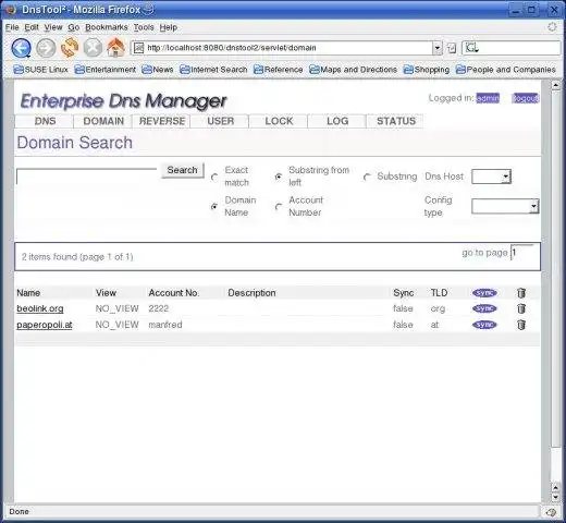 Download web tool or web app Enterprise Dns Manager