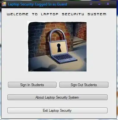 Download web tool or web app Enterprise Laptop Security System