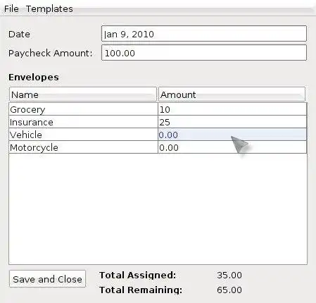 Download web tool or web app Envelope Budget Tracker