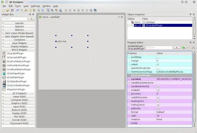 Download web tool or web app EPICS Qt Framework to run in Linux online