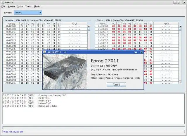 Download web tool or web app EPROG 27011GUI to run in Linux online