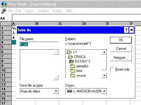 Download web tool or web app Estadistica Facil to run in Windows online over Linux online