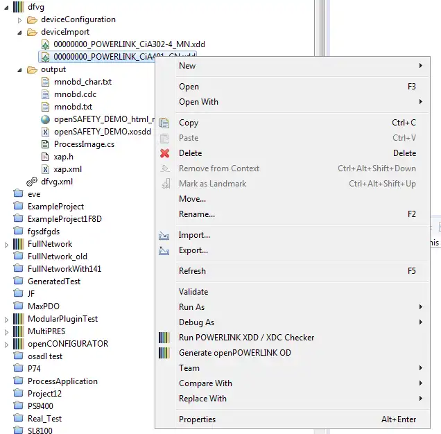 Download web tool or web app Ethernet POWERLINK XDD Tool Suite