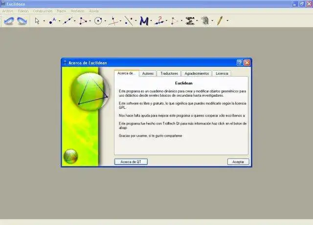 Mag-download ng web tool o web app na Euclidean upang tumakbo sa Windows online sa Linux online