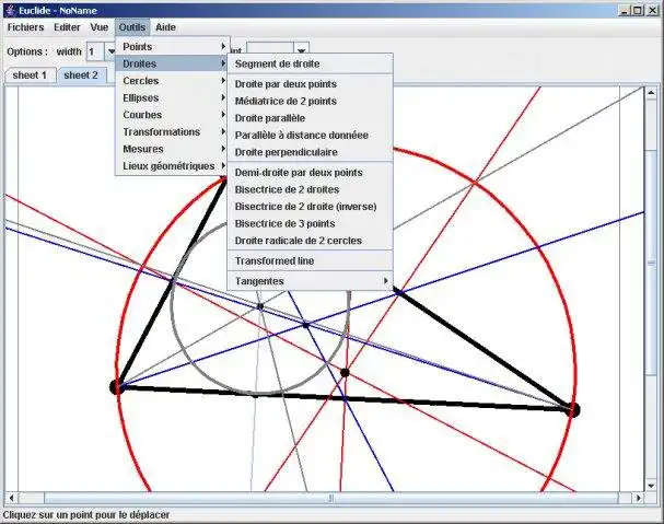 Download web tool or web app Euclide to run in Windows online over Linux online