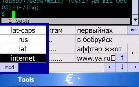 Download web tool or web app euro keyboard