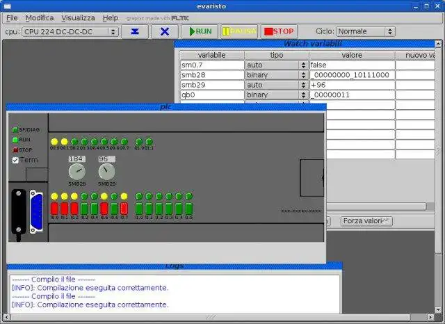 Download web tool or web app Evaristo to run in Windows online over Linux online