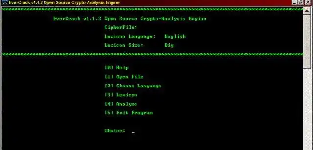 Download web tool or web app EverCrack- (GPL) Cryptanalysis Engine to run in Linux online