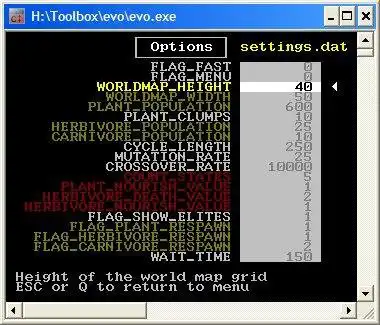 Download web tool or web app EVO - classic genetic algorithm