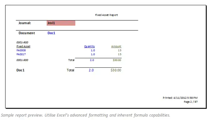 دانلود ابزار وب یا برنامه وب Excel Report Generator