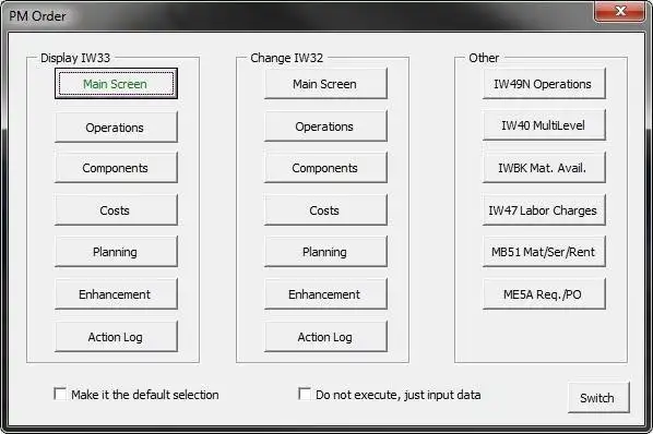 Download web tool or web app ExcelToSAP