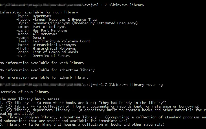 Download web tool or web app Extended Java WordNet Library to run in Linux online