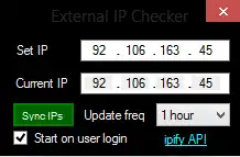 Download webtool of webapp Externe IP Checker