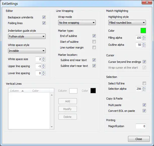 Télécharger l'outil Web ou l'application Web ExtSettings