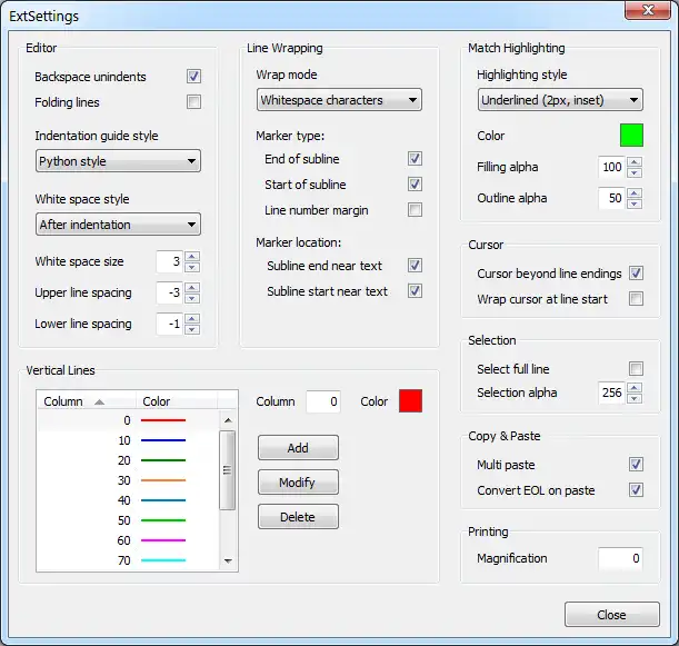 Télécharger l'outil Web ou l'application Web ExtSettings