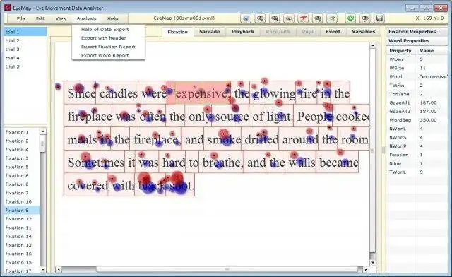 Download web tool or web app EyeMap - Eye Movement Data Analyzer