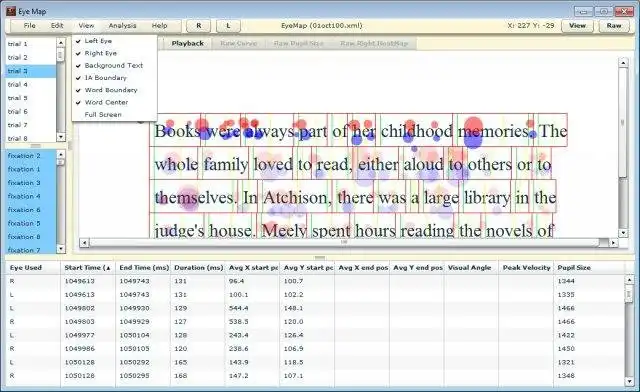 Download web tool or web app EyeMap - Eye Movement Data Analyzer