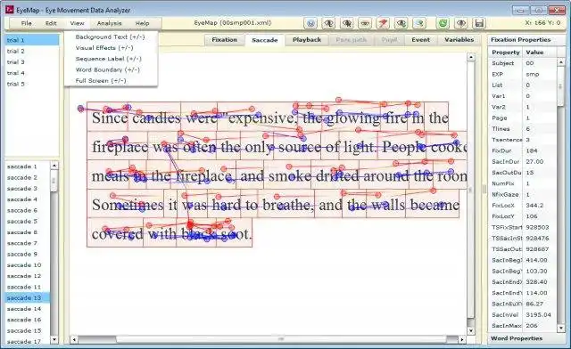 Download web tool or web app EyeMap - Eye Movement Data Analyzer to run in Windows online over Linux online