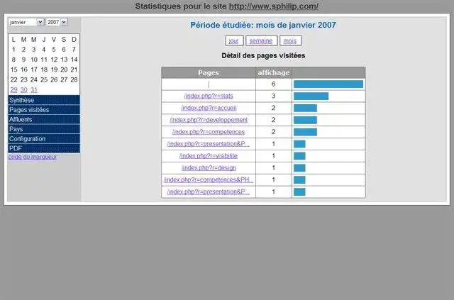 Download web tool or web app EyeOnStats Website Statistics