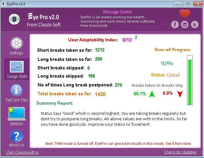 Download web tool or web app EyePro v3.0 (ergo)