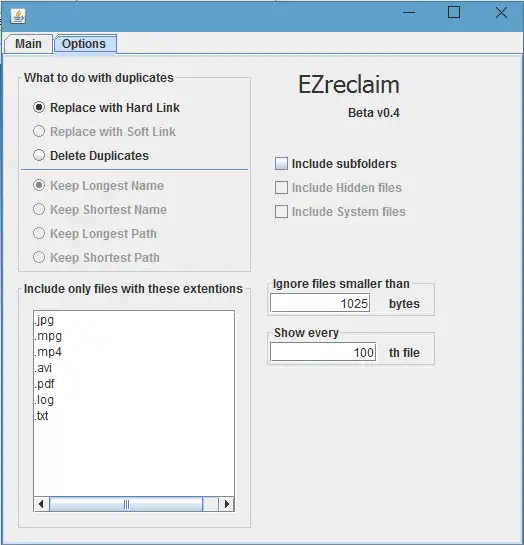 Download web tool or web app EZreclaim