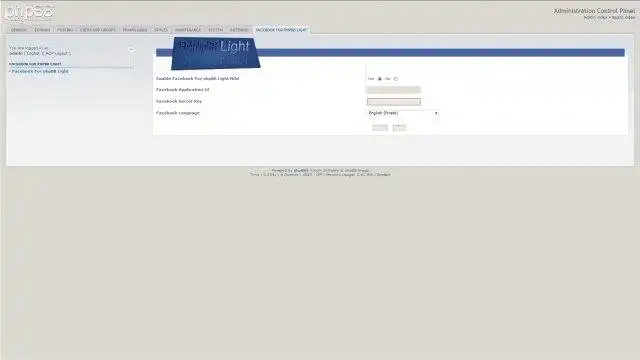 Download web tool or web app Facebook For PhpBB Light