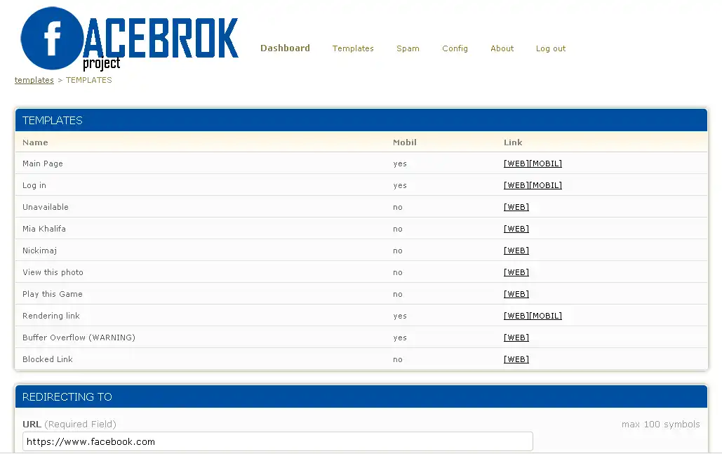 Download web tool or web app facebrok