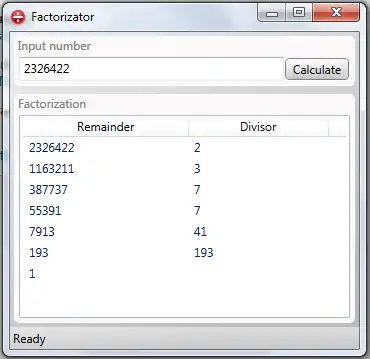 Download web tool or web app Factorizator to run in Windows online over Linux online