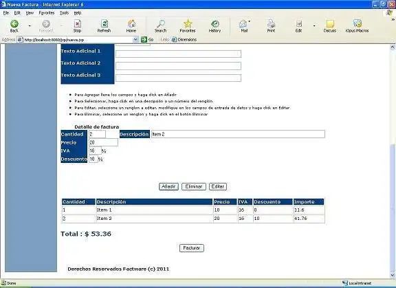 Download web tool or web app Factware