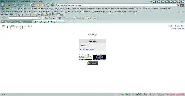 Download web tool or web app FaqForge