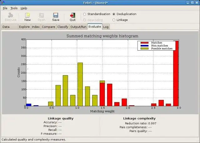 Download web tool or web app Febrl to run in Windows online over Linux online