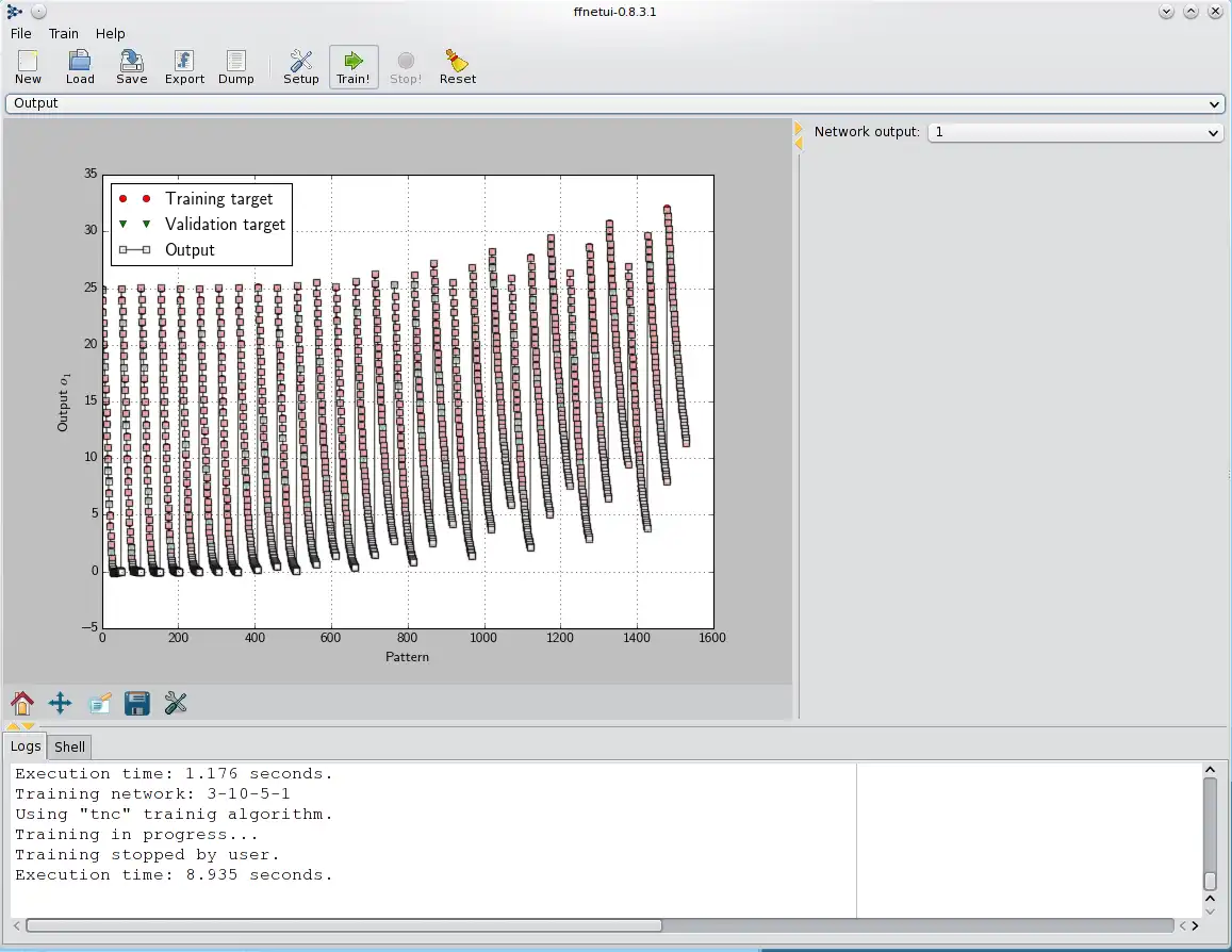 Download web tool or web app Feed-forward neural network for python to run in Linux online