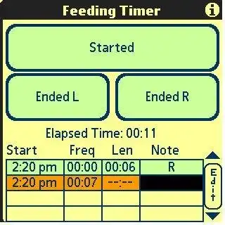 Download web tool or web app Feeding Timer