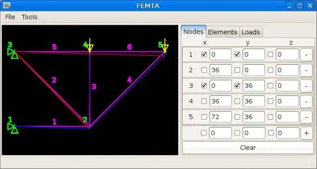 Download web tool or web app FEMTA to run in Linux online