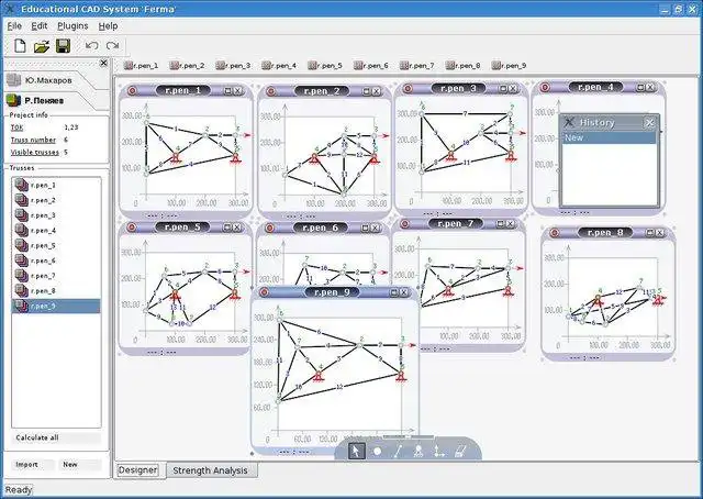 Download web tool or web app Ferma (educational CAD software) to run in Linux online