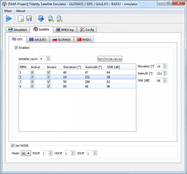 Download web tool or web app Fidelity Platform Satellite Emulator to run in Linux online