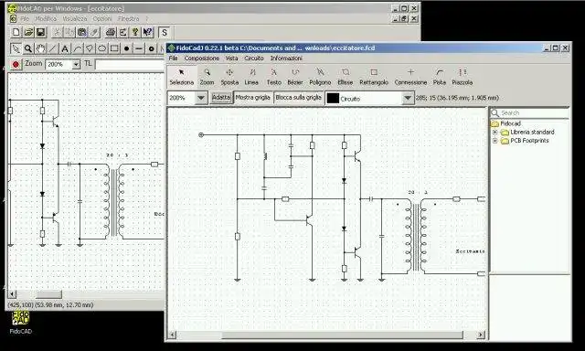 Download web tool or web app FidoCadJ to run in Linux online