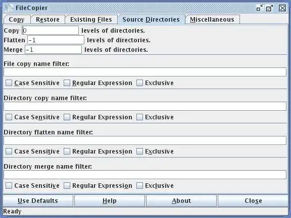 Загрузите веб-инструмент или веб-приложение File Copier