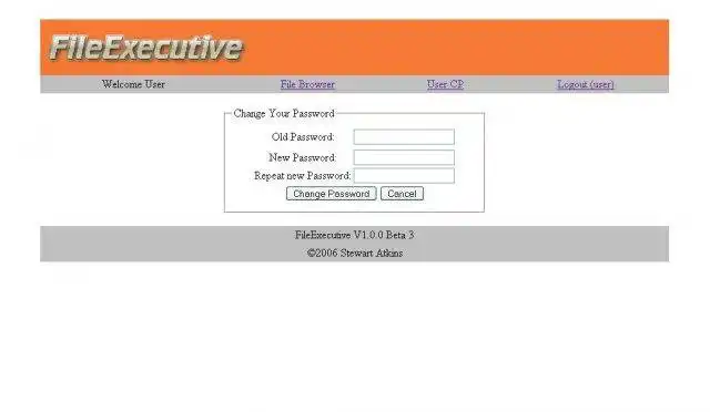 Download web tool or web app FileExecutive