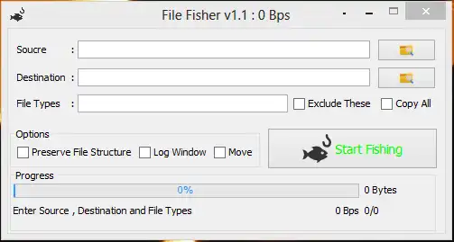 Download web tool or web app File Fisher