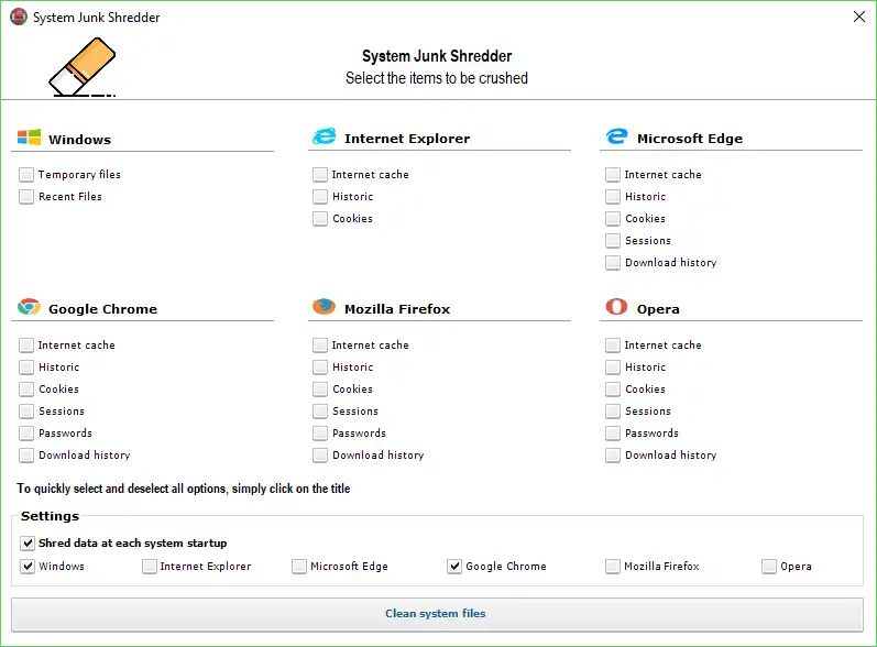 Download web tool or web app File Shredder