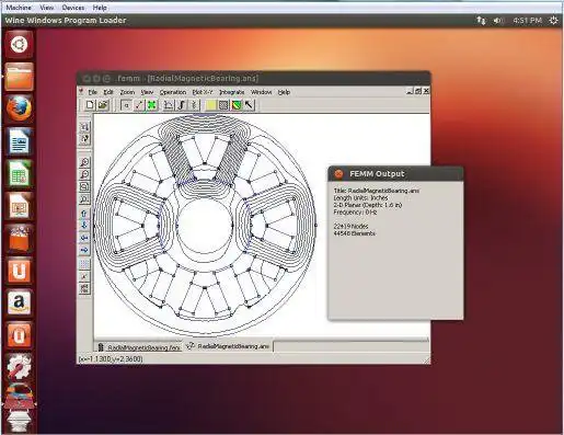 Download web tool or web app Finite Element Method Magnetics to run in Windows online over Linux online