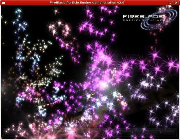 Download web tool or web app FireBlade Particle Engine to run in Linux online