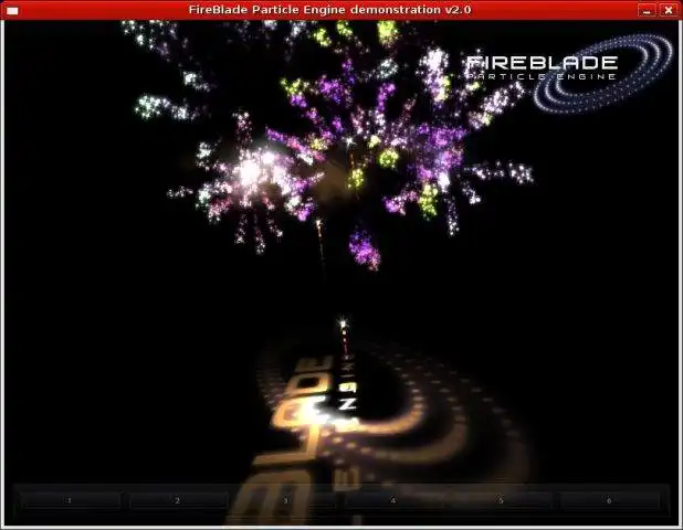 Download web tool or web app FireBlade Particle Engine to run in Windows online over Linux online