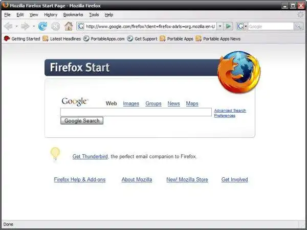 Download web tool or web app Firefox Portable (Now @PortableApps.com)